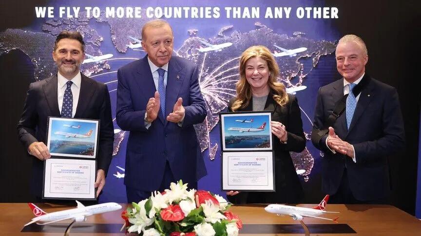 Turkish Airlines finalizes deal for up to 150 Boeing 737 MAX jets