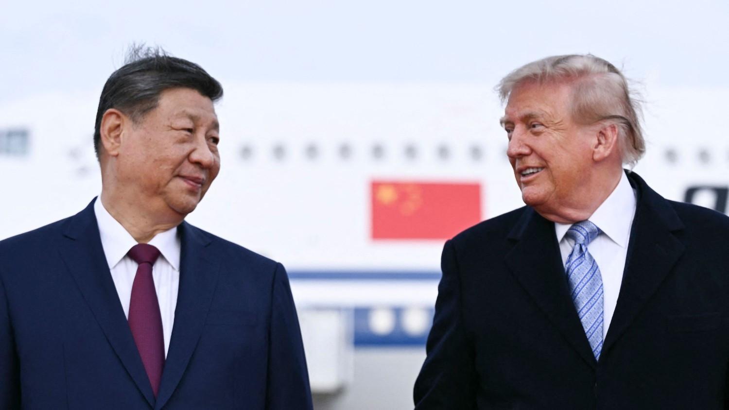Trump welcomes Xi to Washington with lavish praise