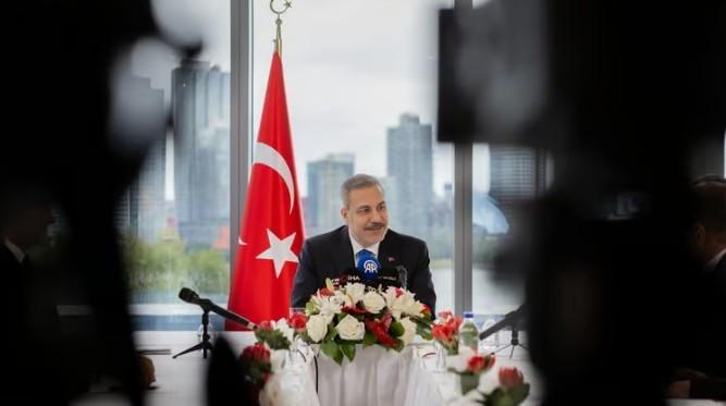 Fidan meets UN General Assembly president in New York