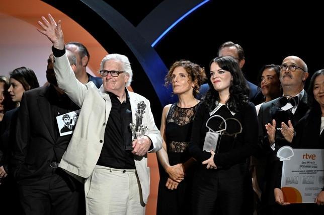 Mike Leigh wins top prize at Spain festival with ‘last film’