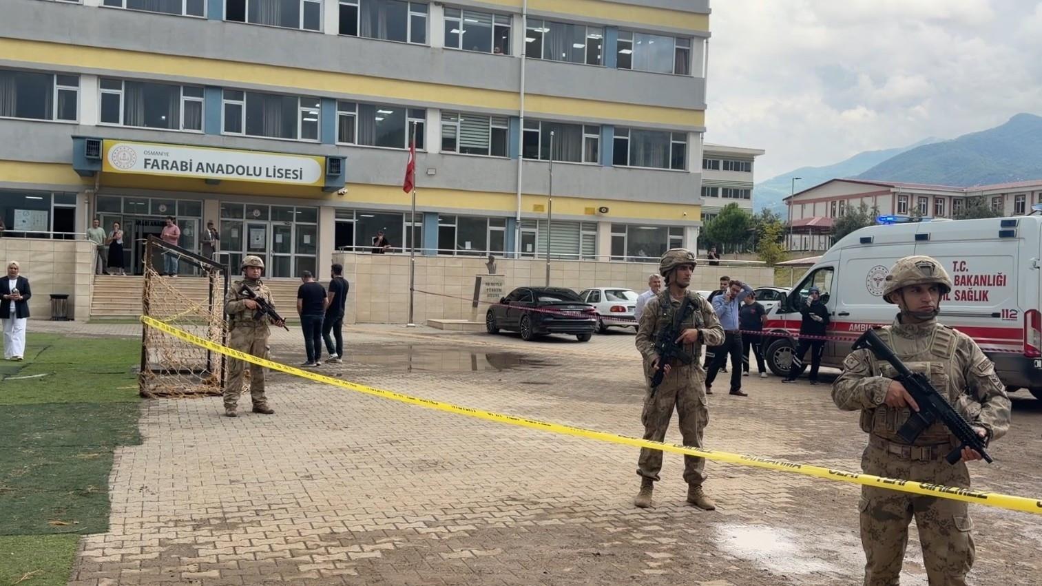 Teacher killed in armed attack at Osmaniye high school