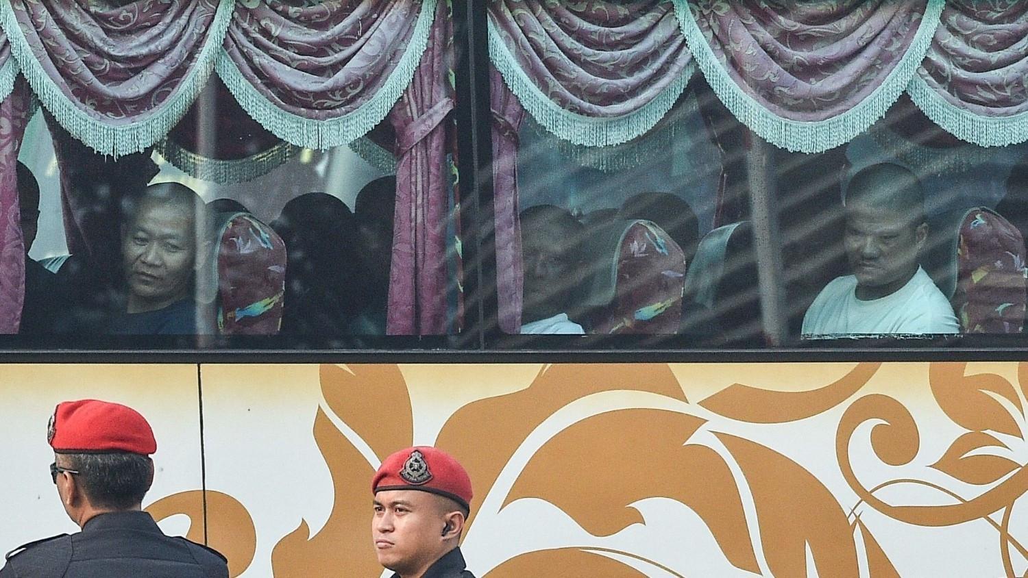 Malaysia starts sending Myanmar migrants home