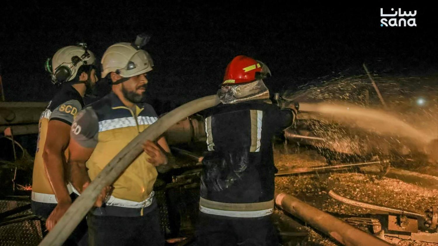 Blast at Syrian gas pipeline, power stations hit