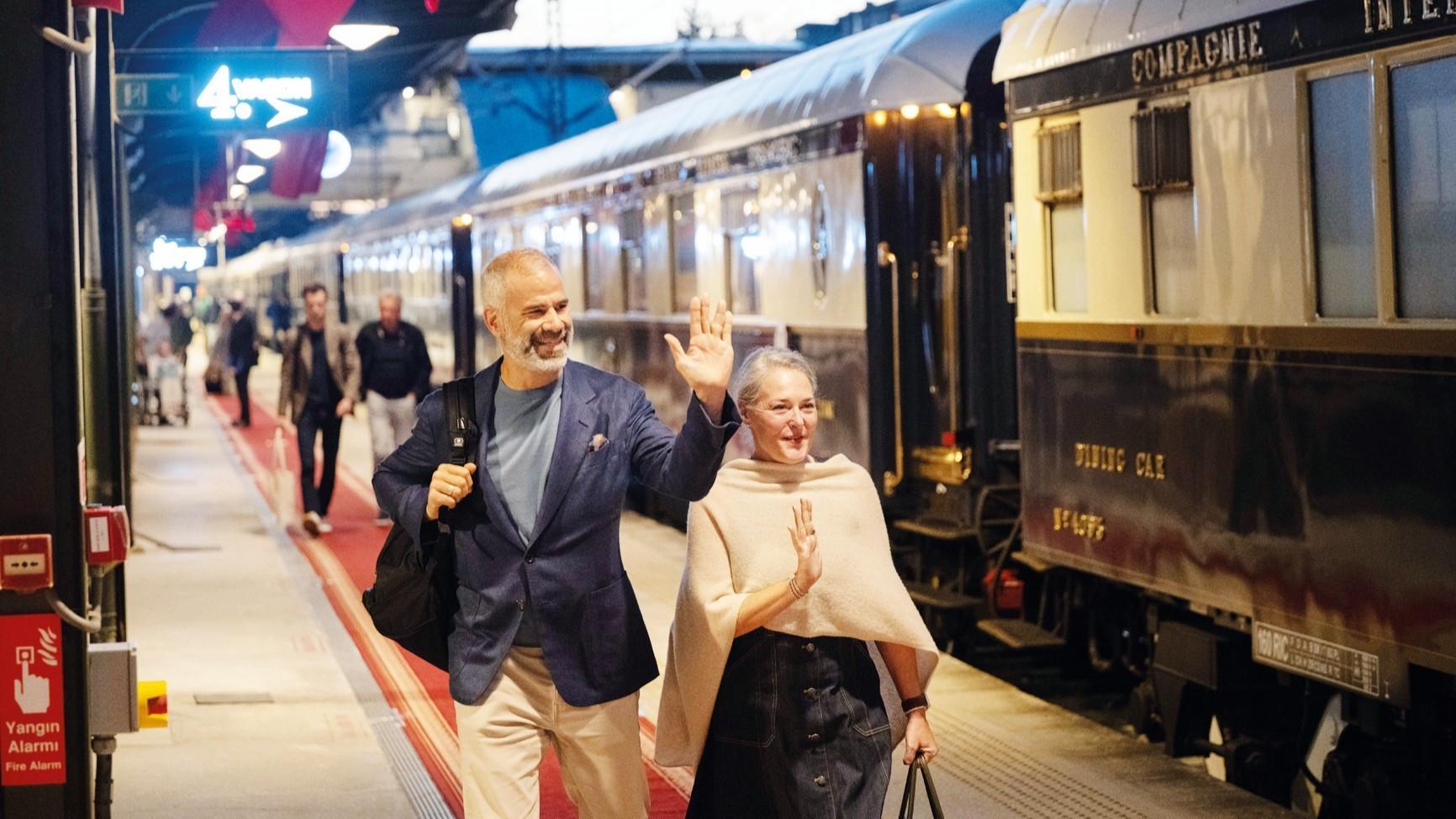 Legendary Orient Express train arrives in Istanbul
