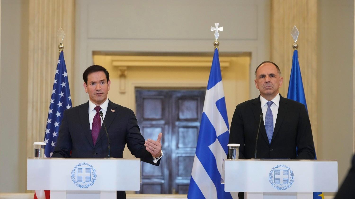 Rubio pays key visit to Greece, urges against Western civilization ‘decline’