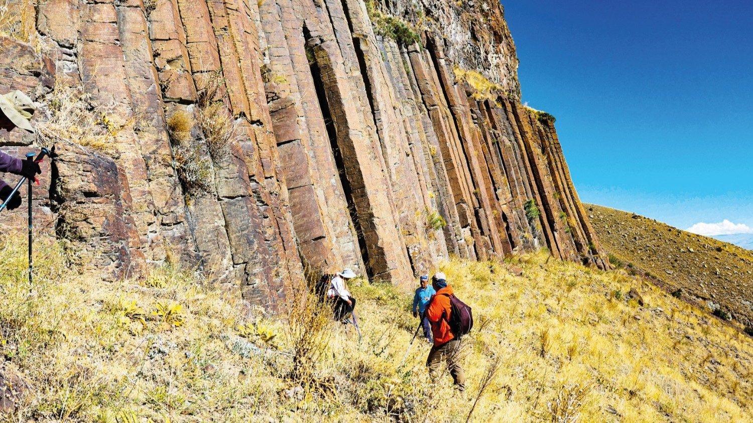 Basalt columns in eastern Türkiye emerge as new route for climbers