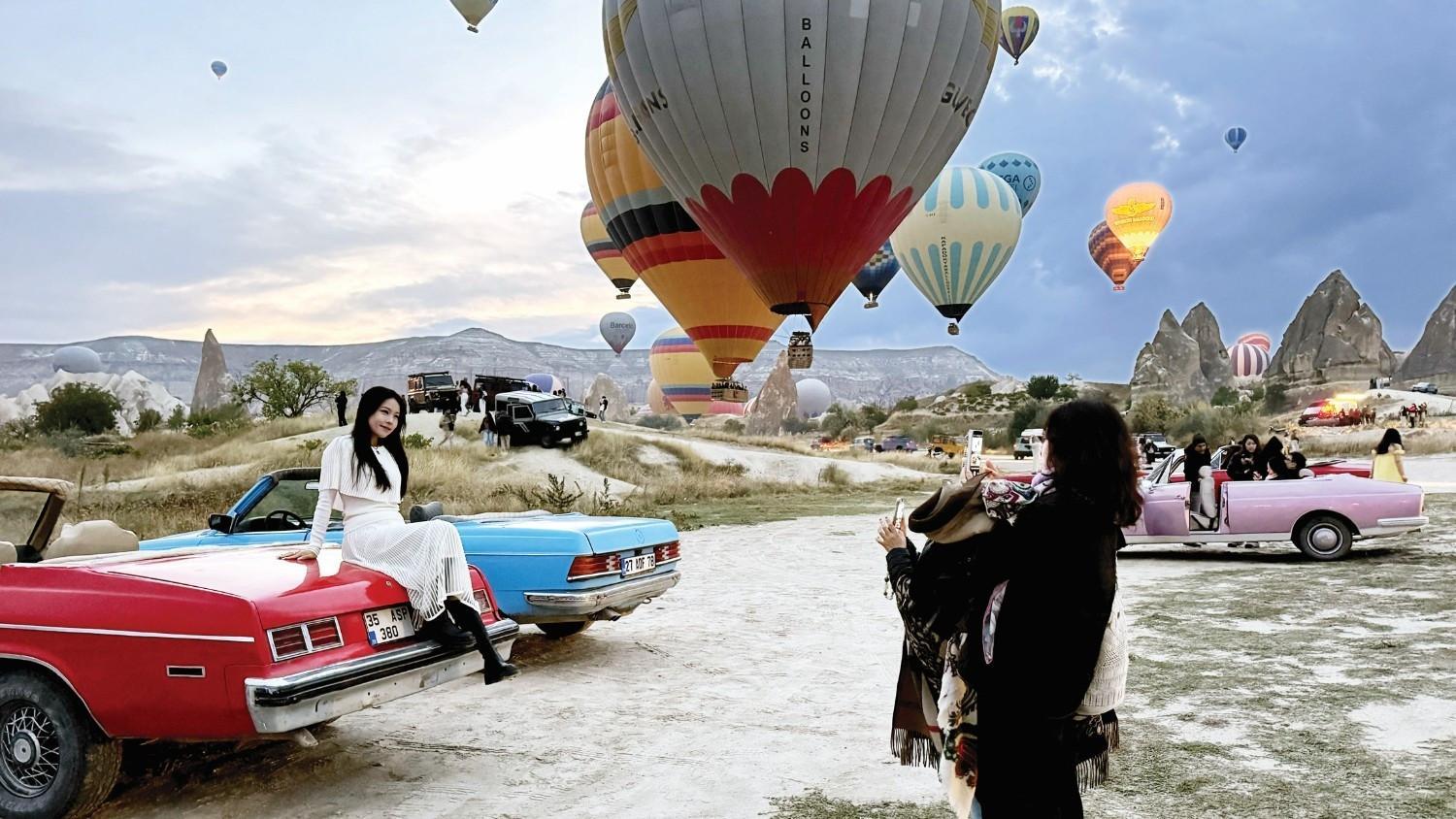 East Asian tourists fuel autumn tourism boom in Cappadocia