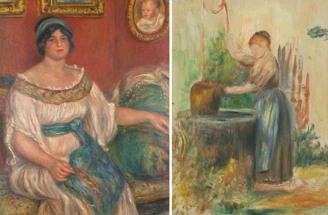 Two Renoir paintings stolen in France recovered: mayor