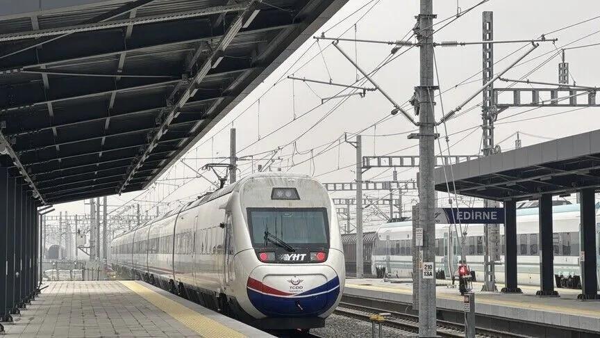 New high-speed rail line connects Tekirdağ and Edirne