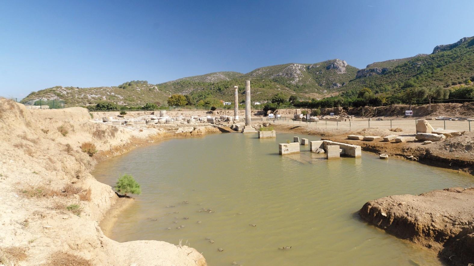 Ongoing digs at Klaros Sanctuary reveal Roman Imperial complex