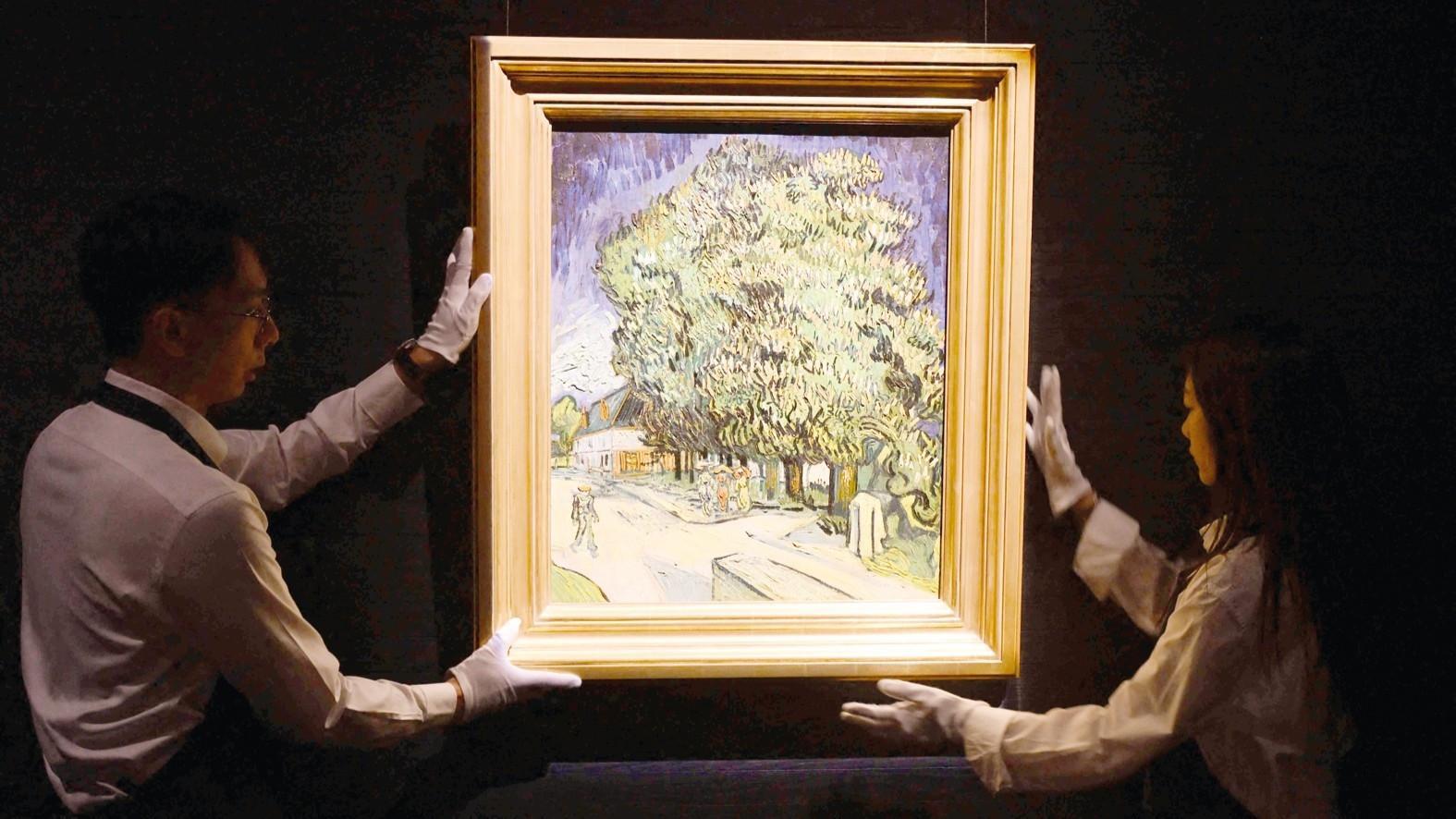 Van Gogh work unseen in public for 60 years on show in Hong Kong