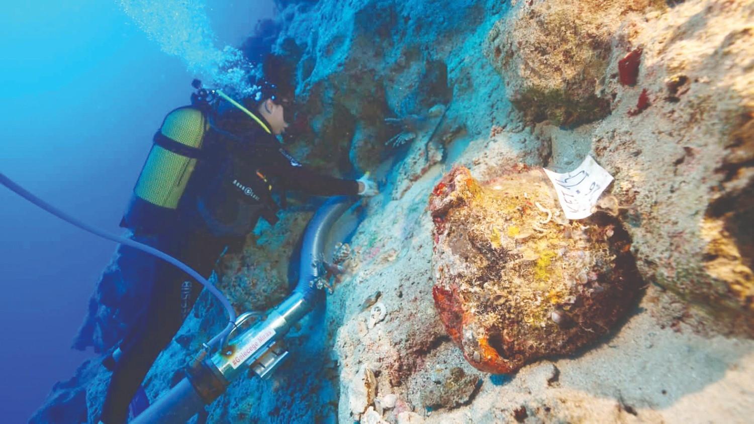 Shipwreck sheds light on ancient maritime trade