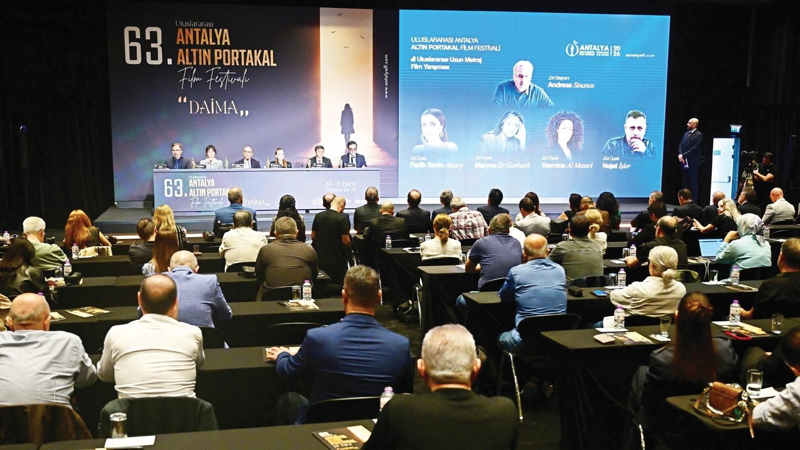 Antalya Golden Orange Film Festival unveils 63rd edition