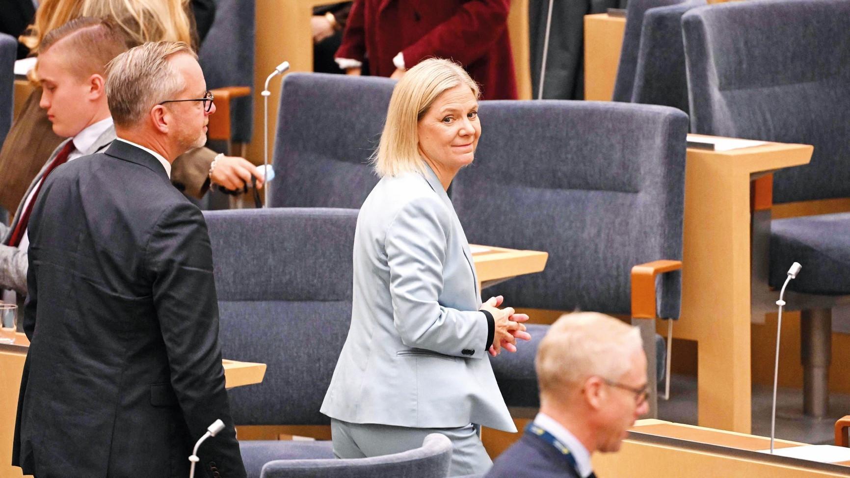 Sweden’s center-left leader loses PM vote