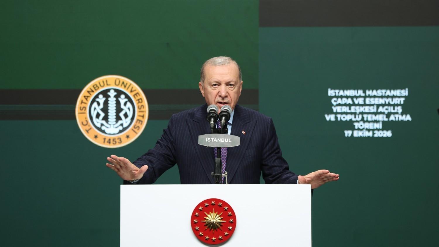 Erdoğan pledges to make Türkiye global health care hub