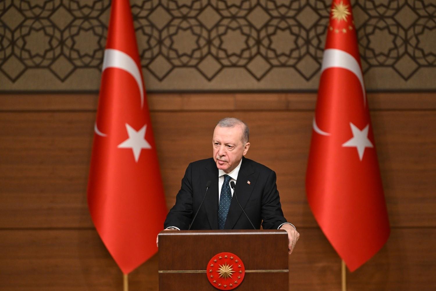 Erdoğan warns of regional crises, criticizes Israel over Syria