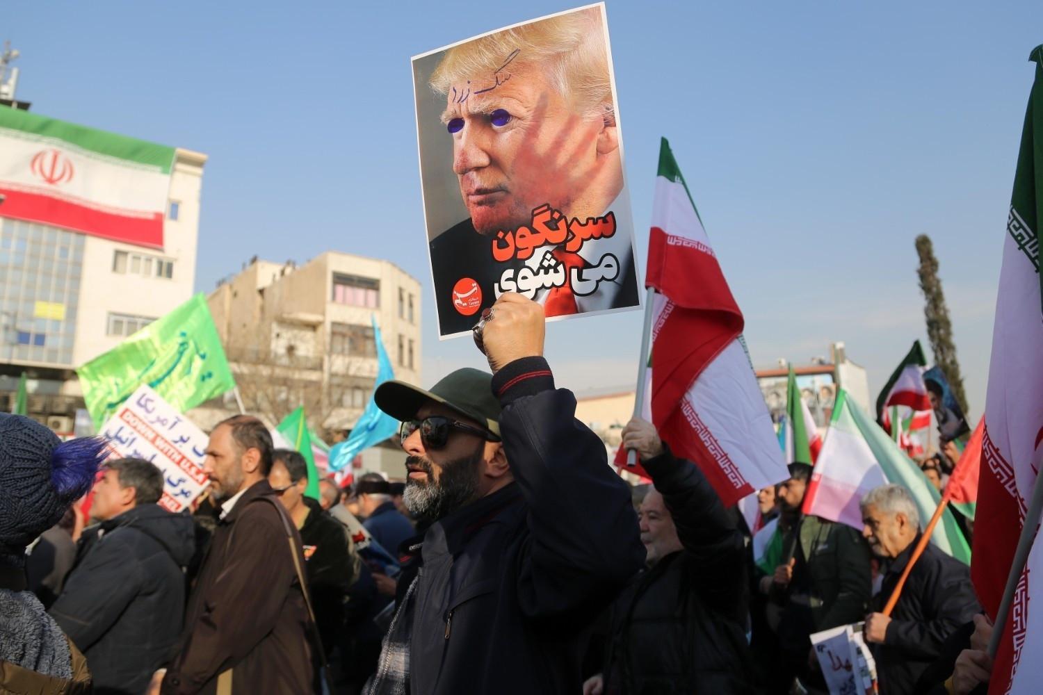 Trump says US keeps up pressure on Iran