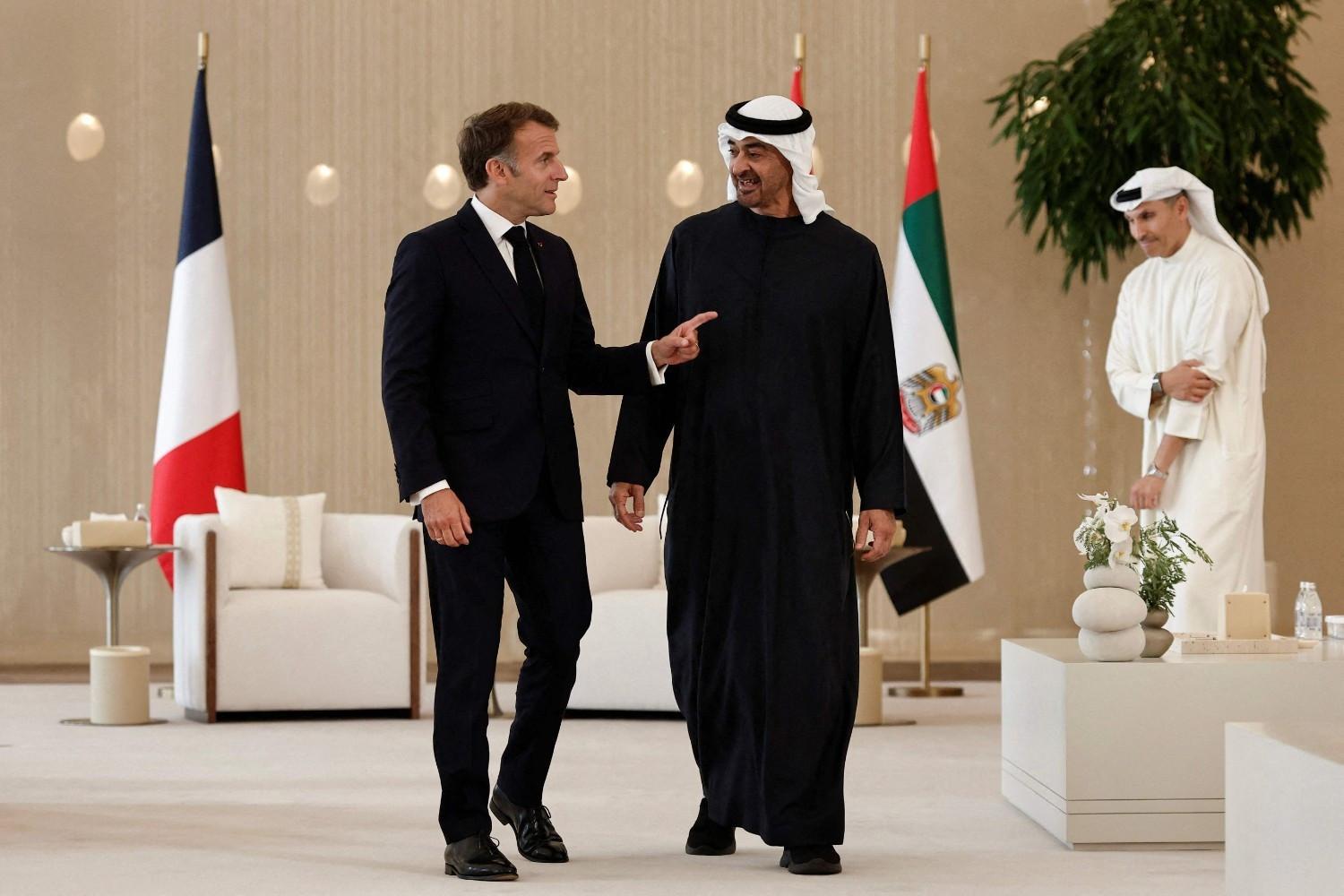Macron secures 200,000 tonnes of extra diesel per month from UAE, Bahrain: presidency