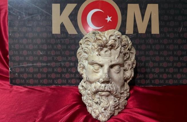 Police operations recover ancient Zeus head, stolen ‘Peace Bell’