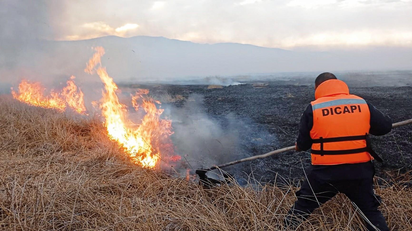 Fires fueled by El Nino leave 12 dead in Peru