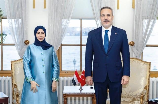Yemen FM meets Fidan, hails Türkiye’s regional role