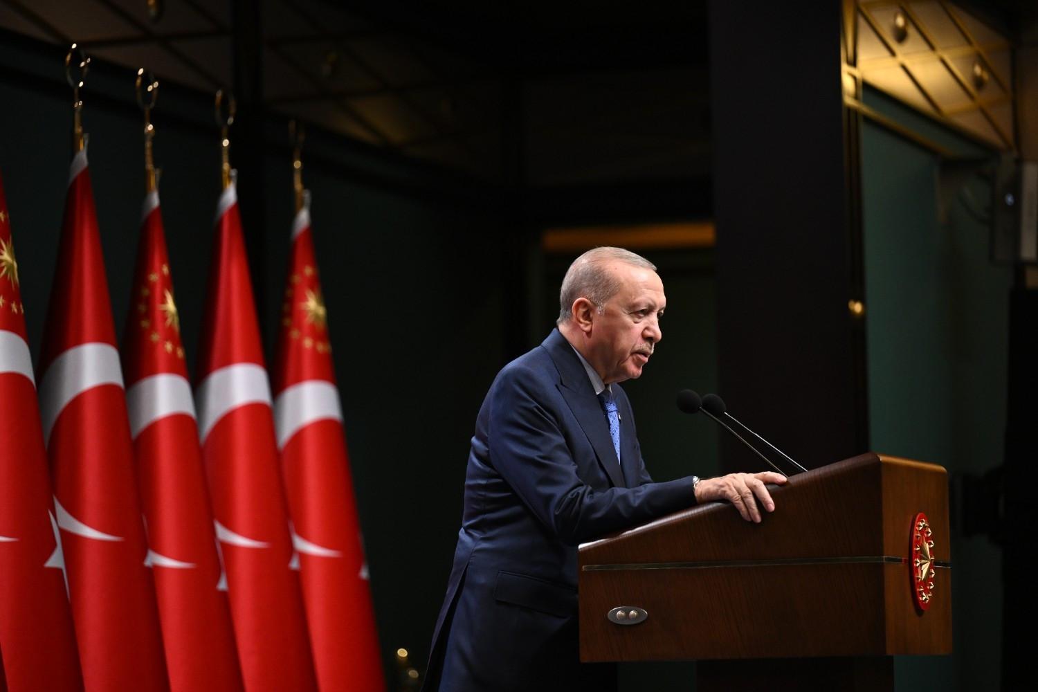 Erdoğan warns against new spiral of violence in Middle East