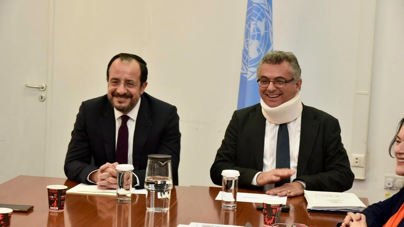 Cyprus leaders receive symbolic UN gift rooted in 2009 efforts