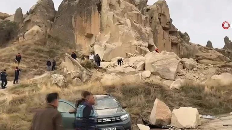 Two killed as fairy chimney collapses in Cappadocia
