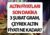 ALTIN FİYATLARI CANLI-ANLIK SON DAKİKA 3 ŞUBAT 2026 (ALIŞ-SATIŞ TAKİP) || Altında yükseliş başladı! Bugün gram altın, çeyrek altın