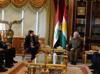 DEM Party delegation meets Barzani in northern Iraq