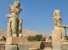 Egypt reveals restored colossal statues of pharaoh in Luxor