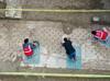 Ancient mosaic unearthed during post-quake excavations in Hatay