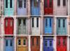 Colorful doors of Cunda Island carry traces of past to present