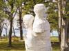 Symposium sculptures displayed on island for 22 years