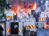 Northern Irish police use water cannon on second night of protests