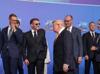 Trump tempers fury to end NATO summit on high note