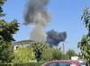 Pilot ejects safely as F-16 crashes during training