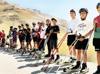 Skiers hit asphalt for winter in Türkiye’s southeast