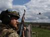 Ukraine’s air defenses top EU security talks