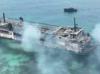 Philippine ferry fire kills 5, dozens missing