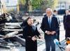 Russian strike hits Kyiv bridge as Merz visits