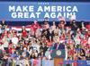 Demonstrators interrupt Trump rally in Texas