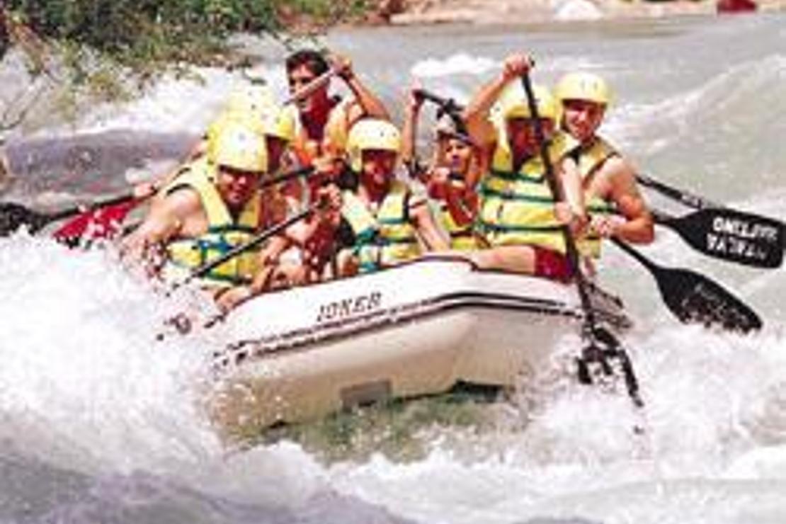 Rafting yapmanın tam zamanı