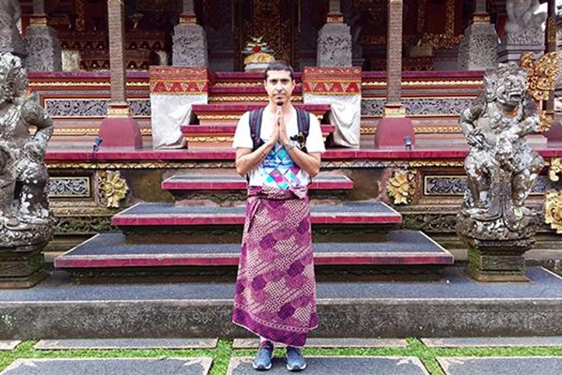 Bali'de mutluluk insanların yüzünden okunuyor
