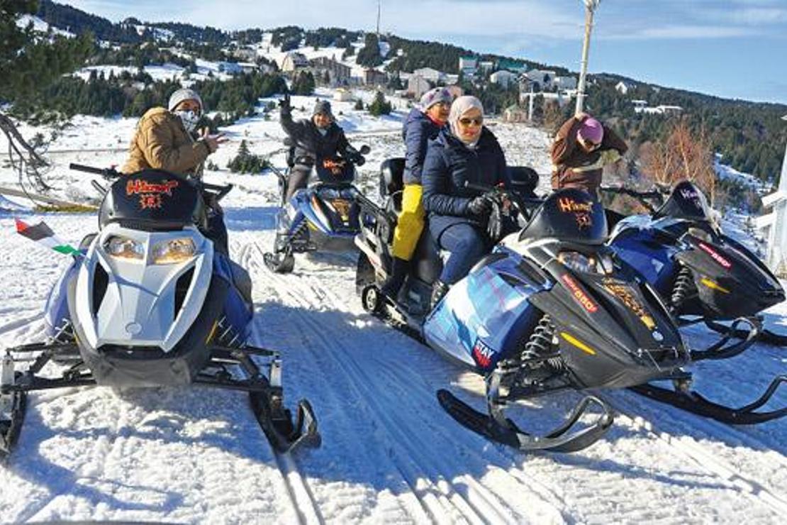 Bu yıl Uludağ’ın tadını Araplar çıkarıyor