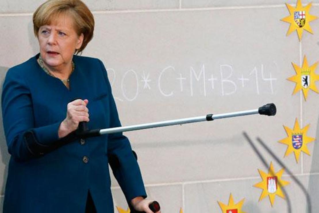 Merkel 4 yıldızlı otelde tatil yapıyor