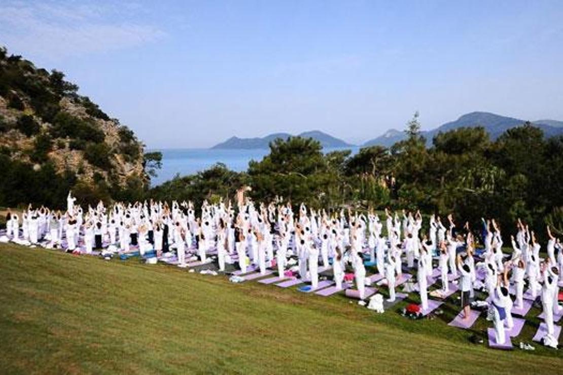 Daday Yaylası'nda yoga festivali