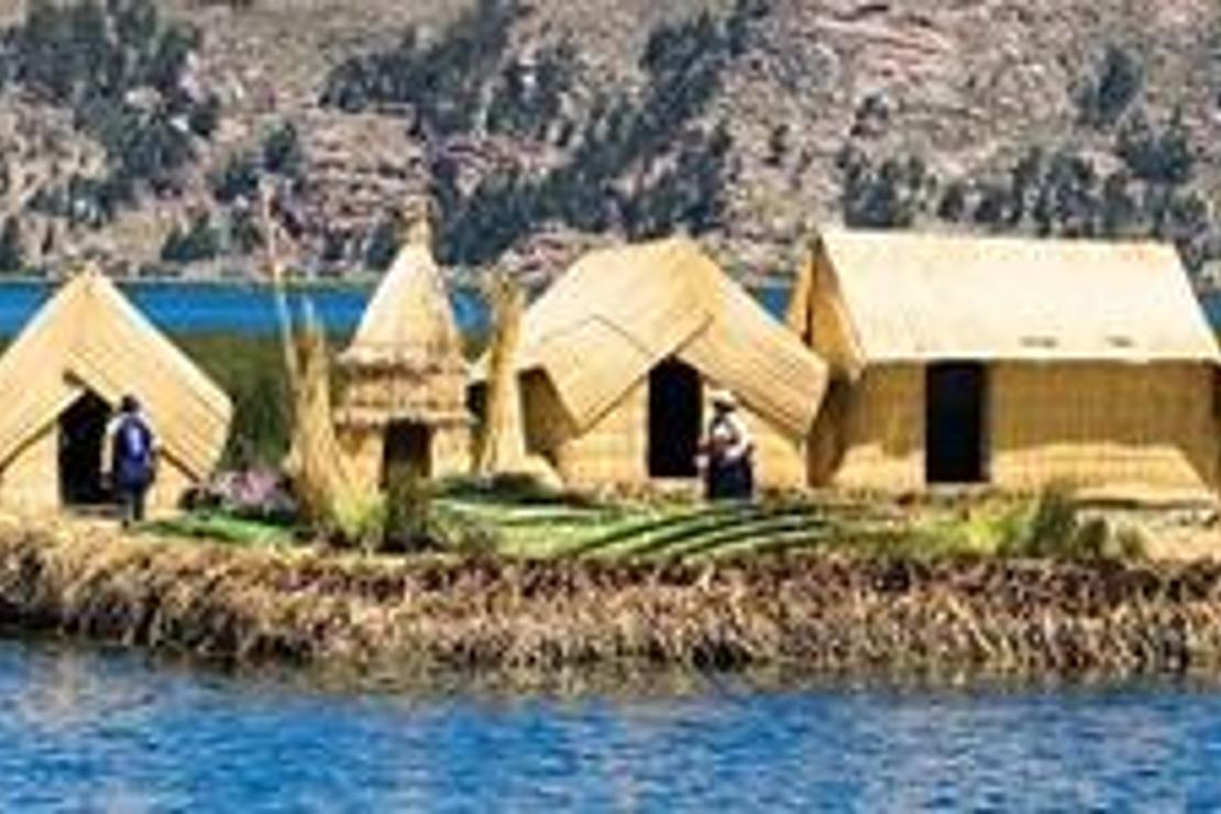 Titicaca’nın yüzen köyleri