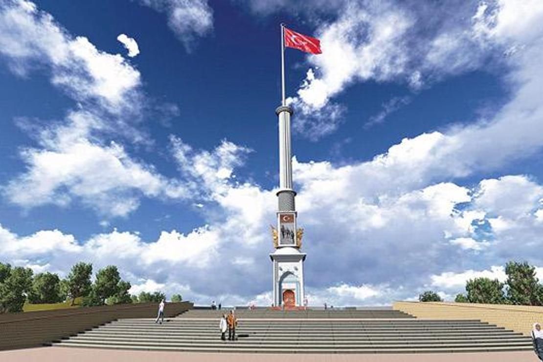 Sarıkamış’a 99 metrelik anıt
