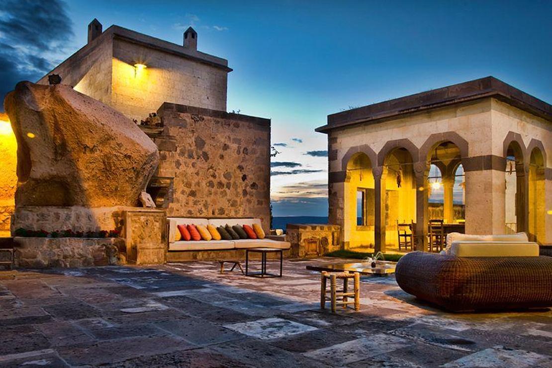 En lüks tarihi otel ödülü Argos in Cappadocia'nın